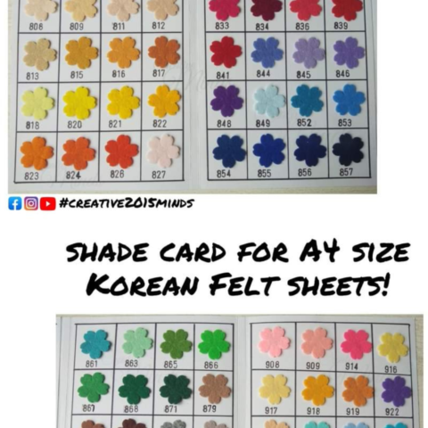Korean Felt -A4
