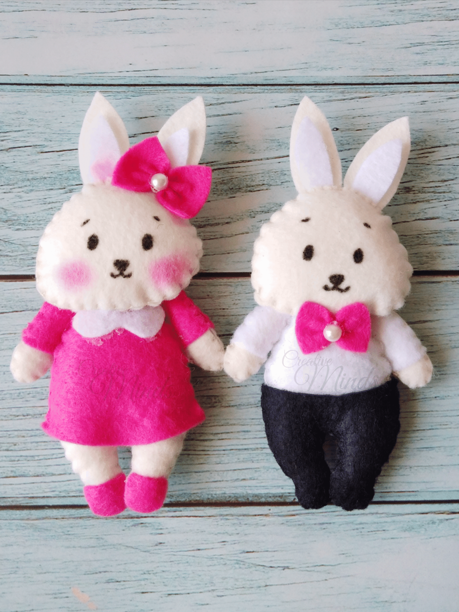 Girl & Boy Bunny