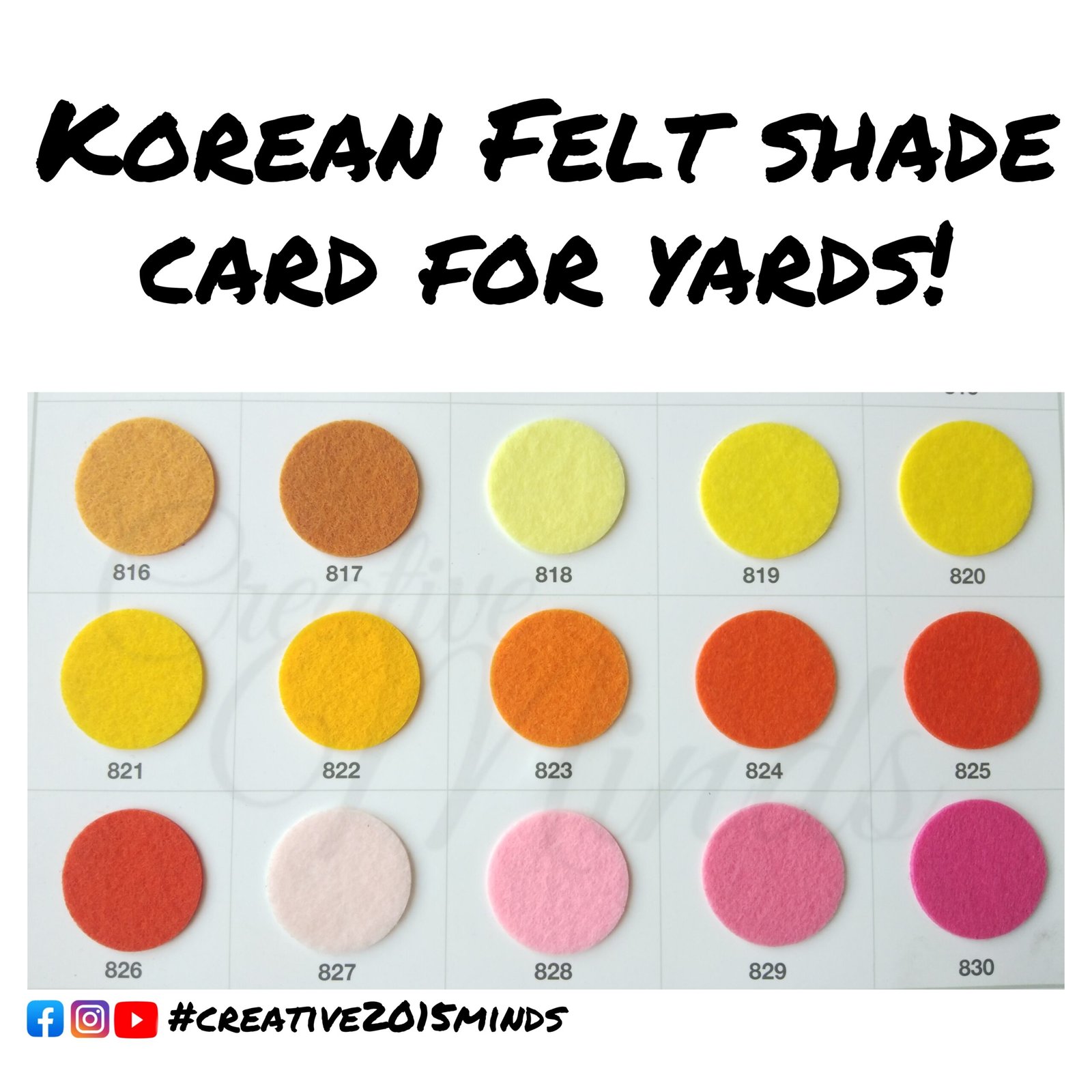 Korean felt - Yards - Image 3