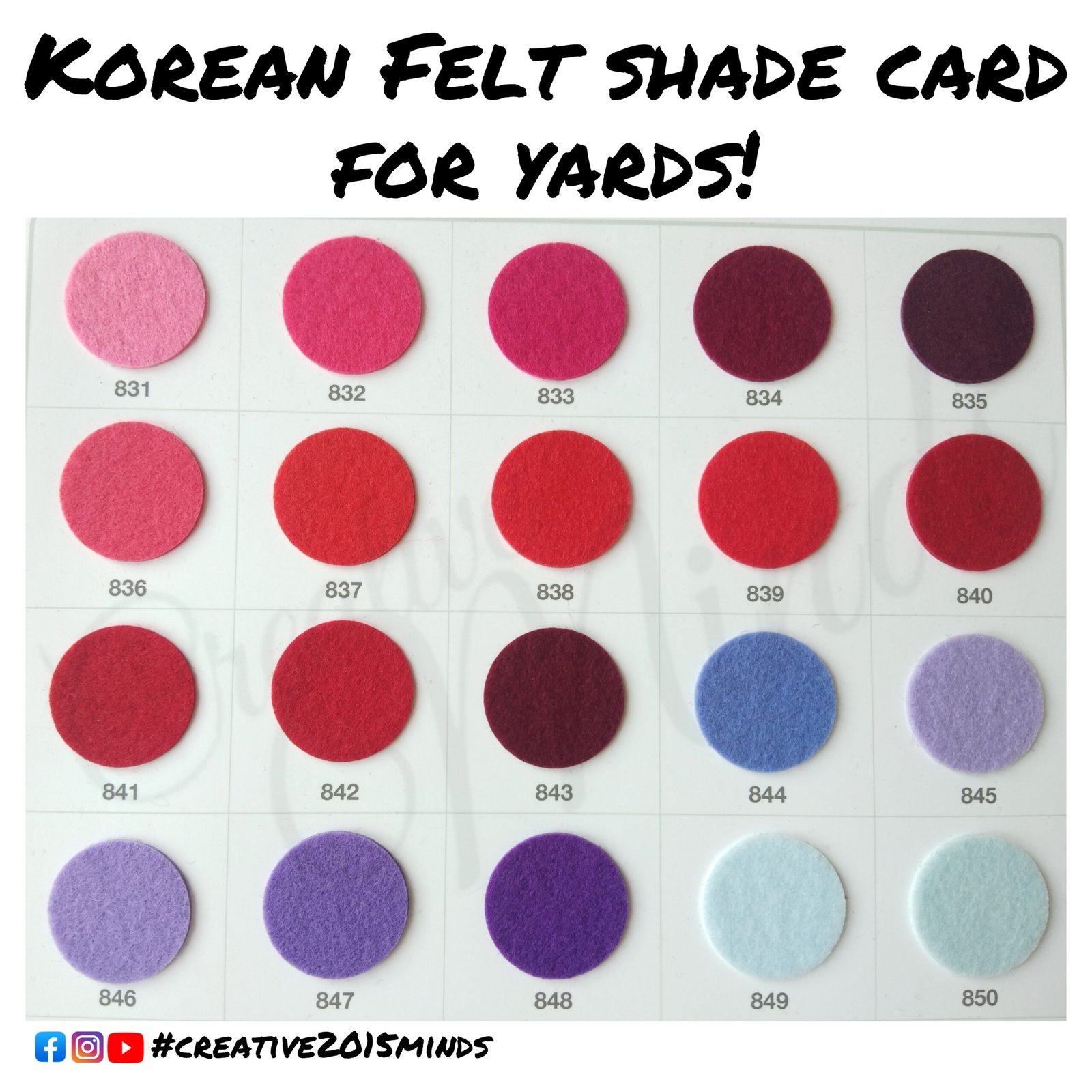 Korean felt - Yards - Image 4
