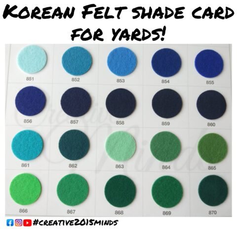 Korean felt - Yards - 869