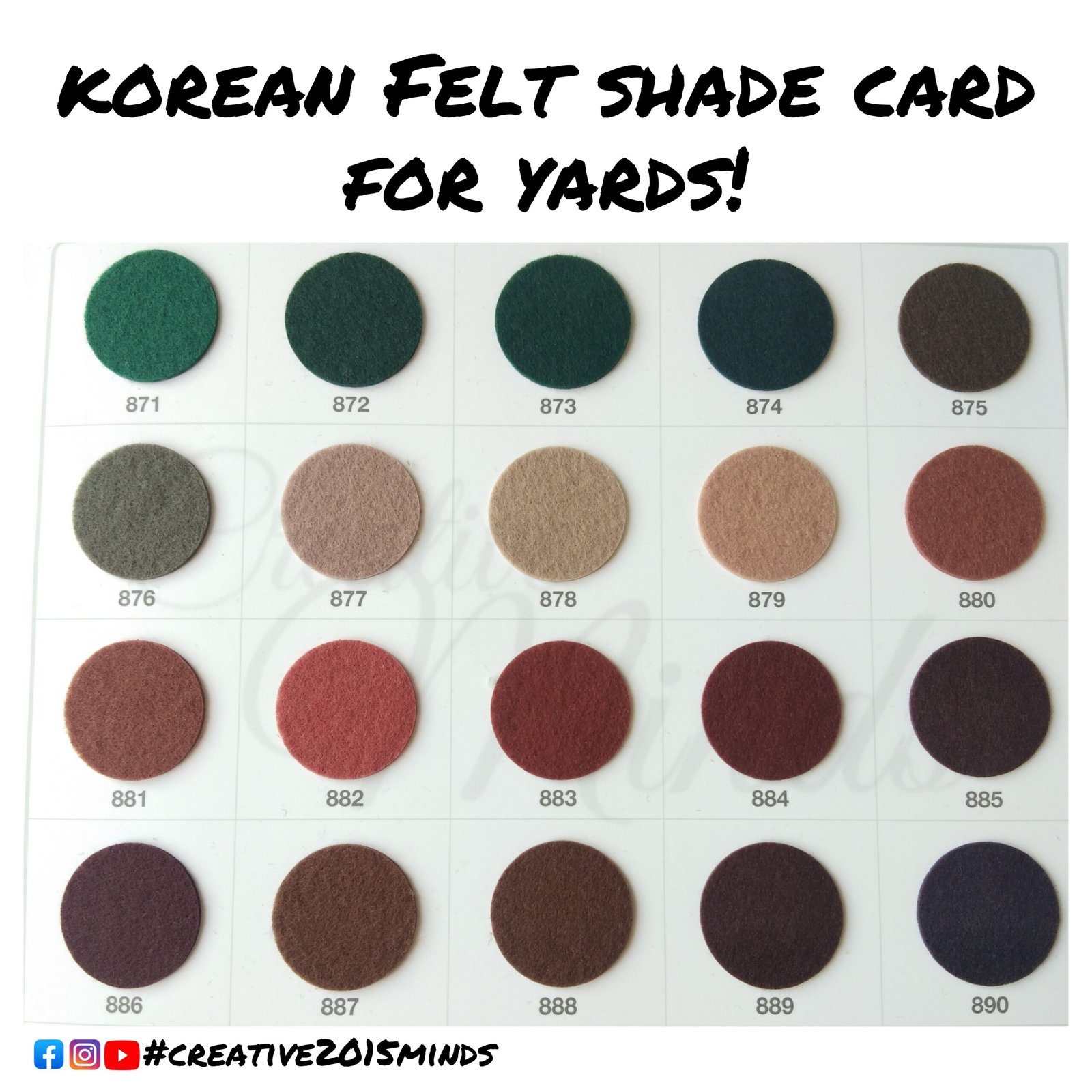 Korean felt - Yards - Image 6