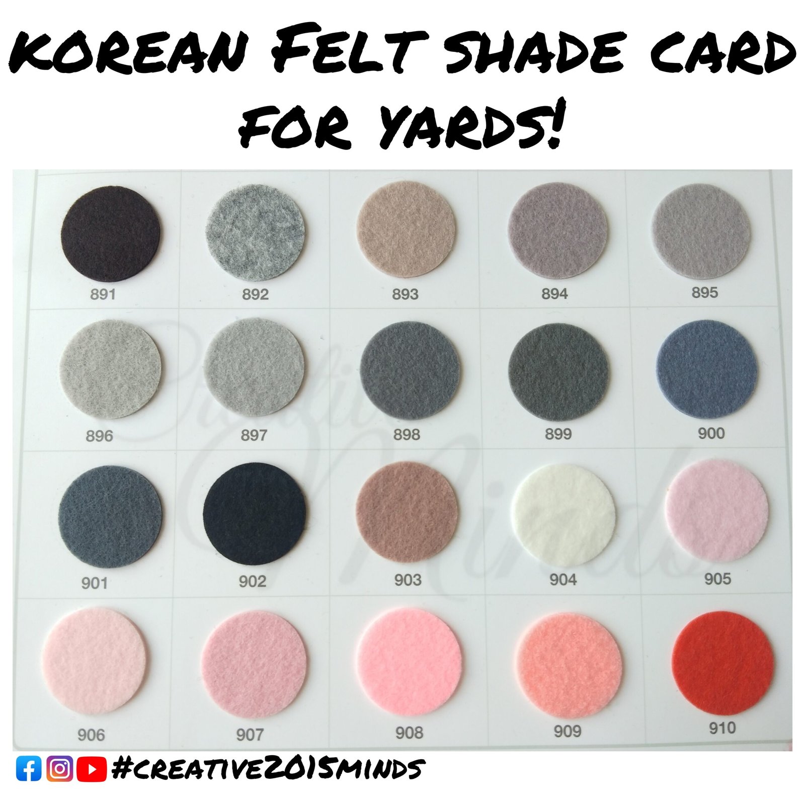 Korean felt - Yards - Image 7