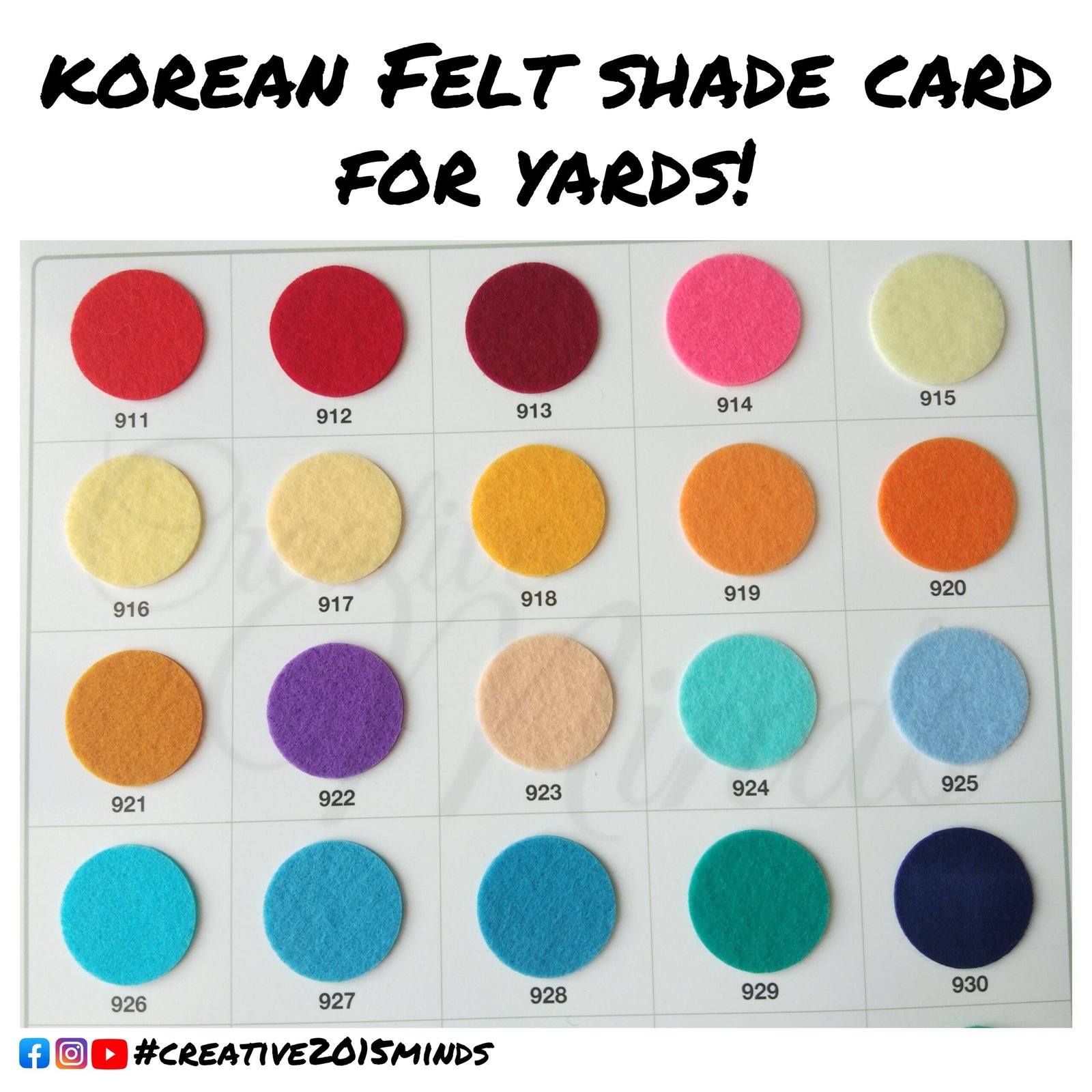 Korean felt - Yards - Image 8
