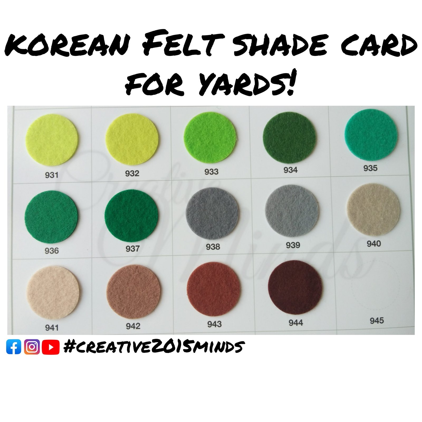 Korean felt - Yards - Image 9
